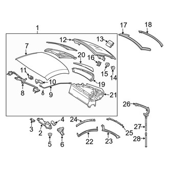 Mercedes-Benz OE - Retractable Top - Top & Components
