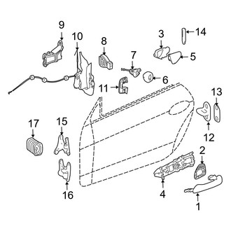 Mercedes-Benz OE - Door - Lock & Hardware