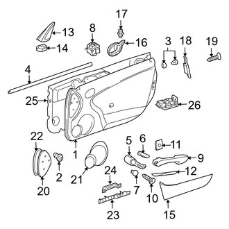 Mercedes-Benz OE - Door - Interior Trim