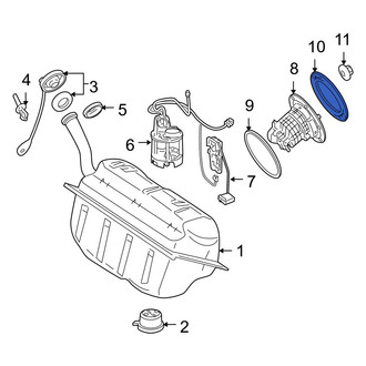Mercedes-Benz OE - Fuel Tank Lock Ring