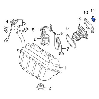 Mercedes-Benz OE - Fuel Filter Nut