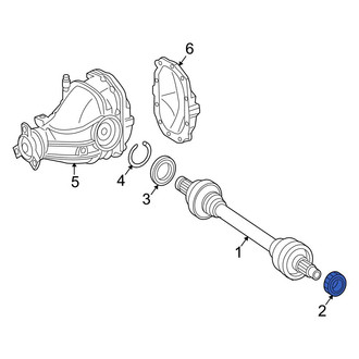 Mercedes-Benz OE - CV Joint Nut