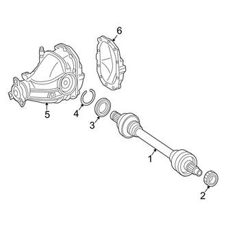 Mercedes-Benz OE - Rear Suspension - Axle Components