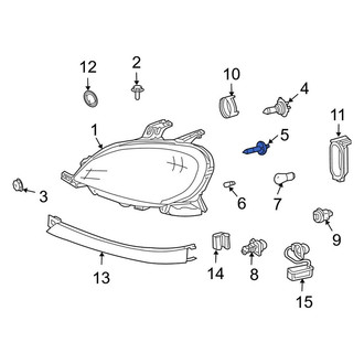 Mercedes-Benz OE - Fog Light Bulb