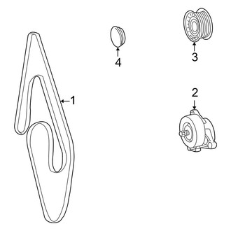 Mercedes-Benz OE - Cooling - Belts & Pulleys