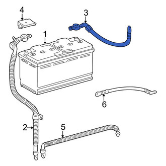 Mercedes-Benz OE - Battery Cable