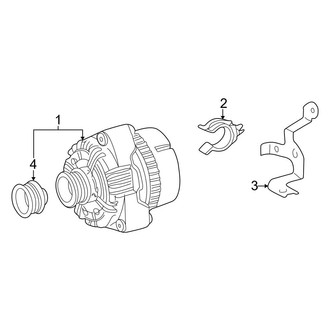 Mercedes-Benz OE - Electrical - Alternator