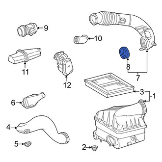 Mercedes-Benz OE - Engine Air Intake Hose Gasket