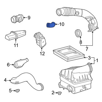 Mercedes-Benz OE - PCV Valve Hose