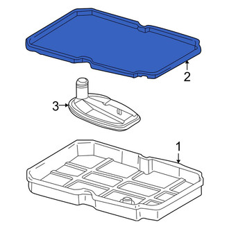 Mercedes-Benz OE - Transmission Oil Pan Gasket