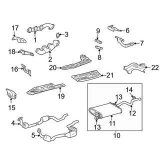 Mercedes-Benz OE - Exhaust System - Exhaust Components