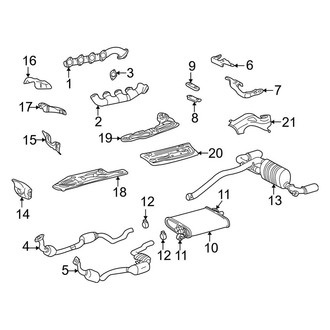 Mercedes-Benz OE - Exhaust System - Exhaust Components