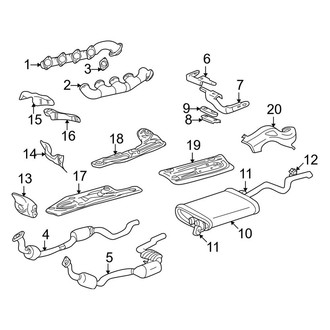 Mercedes-Benz OE - Exhaust System - Exhaust Components