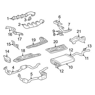Mercedes-Benz OE - Exhaust System - Exhaust Components