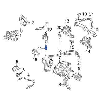 Mercedes-Benz OE - Vapor Canister Insulator
