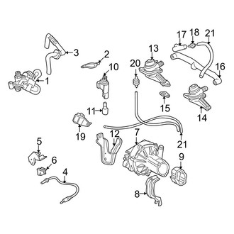 Mercedes-Benz OE - Emission System - Emission Components