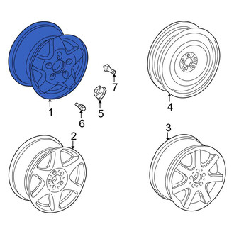 Mercedes-Benz OE - Wheel