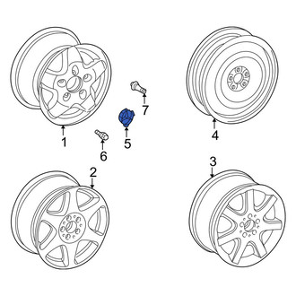 Mercedes-Benz OE - Wheel Cap