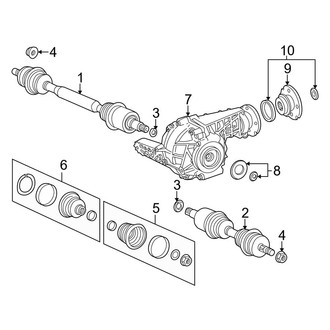 Mercedes-Benz OE - Front Suspension - Carrier & Front Axles