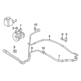 Mercedes-Benz OE - Steering Gear & Linkage - Pump & Hoses