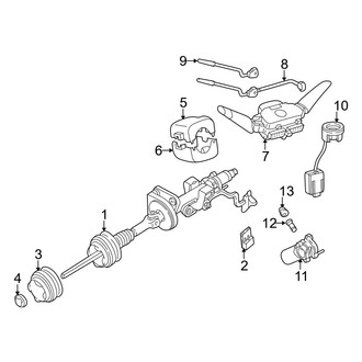Mercedes-Benz OE - Steering Column Assembly