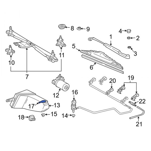 Washer Fluid Reservoir Cap