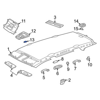 Mercedes-Benz OE - Map Light Bulb