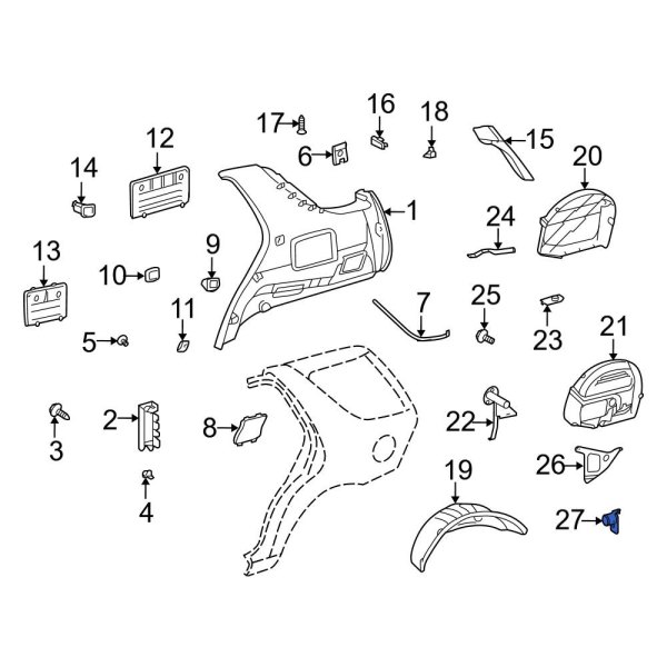 Spare Tire Bracket