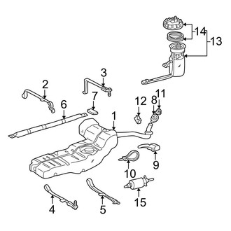 Mercedes-Benz OE - Fuel System Components
