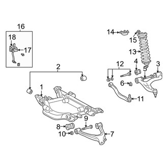 Mercedes-Benz OE - Rear Suspension - Suspension Components