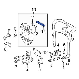 Mercedes-Benz OE - Rear Center High Mount Stop Light