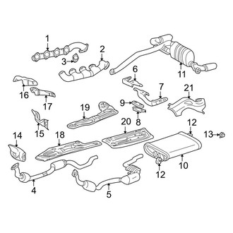 Mercedes-Benz OE - Exhaust System - Exhaust Components