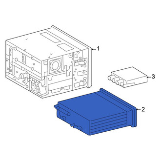 Mercedes-Benz OE - GPS Navigation Control Module