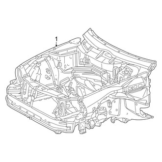 Mercedes-Benz OE - Front Structural Components - Inner Structure