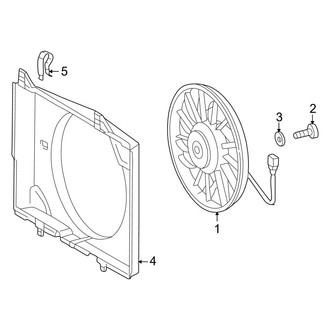 Mercedes-Benz OE - Cooling Fan (Base 112.955 Engine)