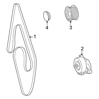 Mercedes-Benz OE - Cooling - Belts & Pulleys (Base)