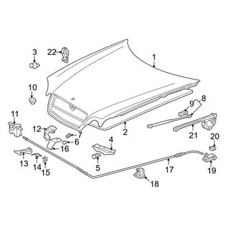 Mercedes-Benz OE - Hood & Grille - Hood & Components