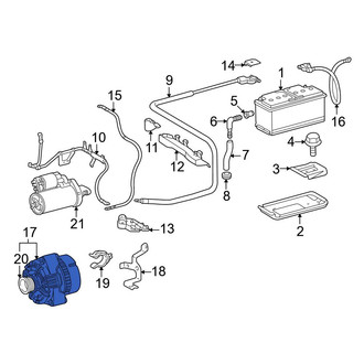 Mercedes-Benz OE - Alternator