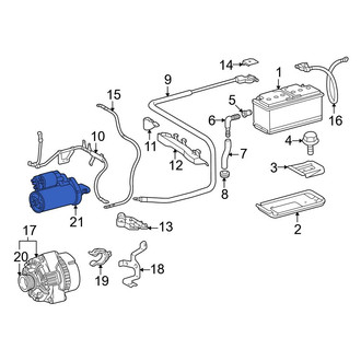 Mercedes-Benz OE - Starter