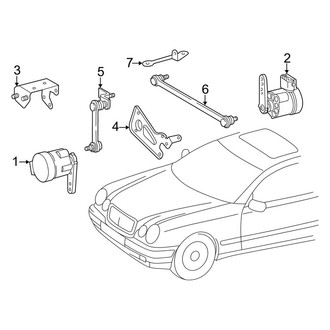 Mercedes-Benz OE - Electrical Components (Headlamp Aim Sensors)