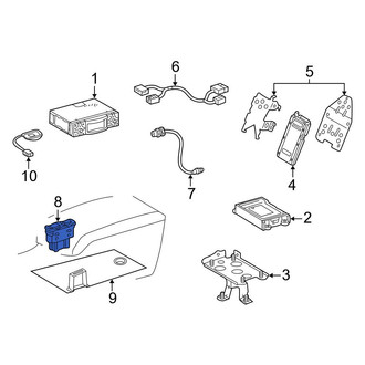 Mercedes-Benz OE - Antenna Switch