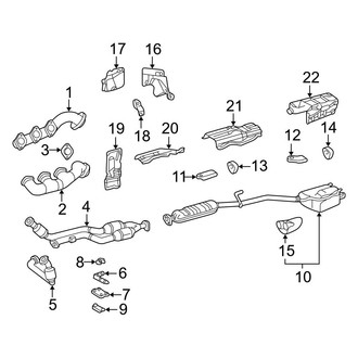 Mercedes-Benz OE - Exhaust System - Exhaust Components