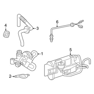 Mercedes-Benz OE - Emission System - Emission Components (Federal)