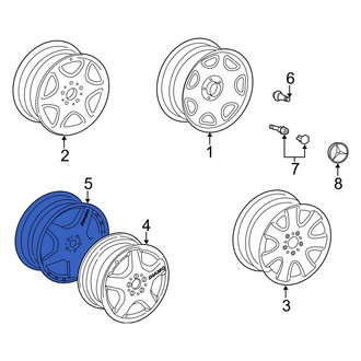 Mercedes-Benz OE - Front Wheel