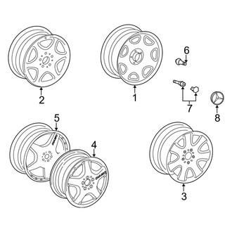 Mercedes-Benz OE - Wheels