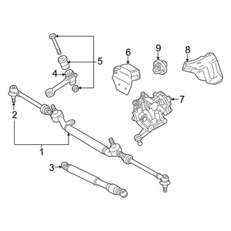 Mercedes-Benz OE - Steering Gear & Linkage (3.2L / 4.3L)
