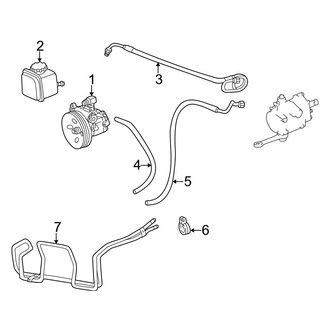 Mercedes-Benz OE - Steering Gear & Linkage - Pump & Hoses