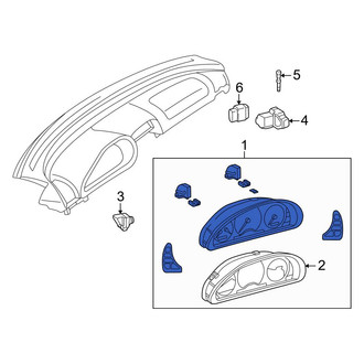 Mercedes-Benz OE - Instrument Cluster