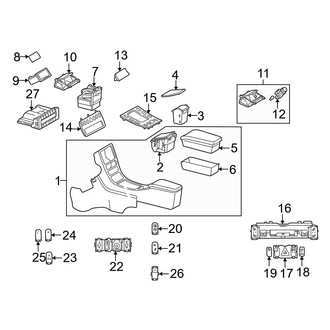 Mercedes-Benz OE - Center Console