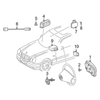 Mercedes-Benz OE - Restraint Systems - Air Bag Components